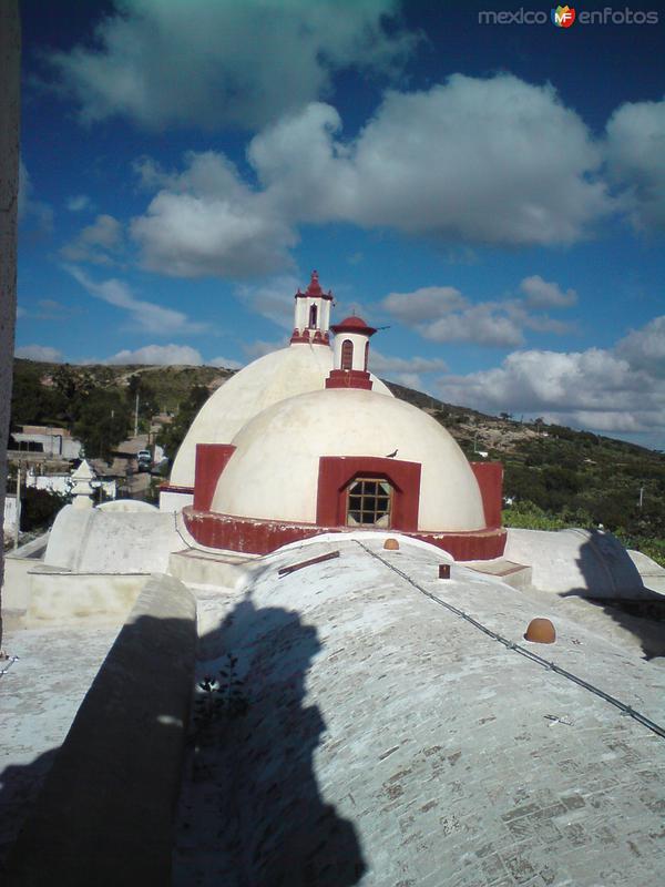 Fotos de Pinos, Zacatecas: cupulas del templo de tlaxcalita