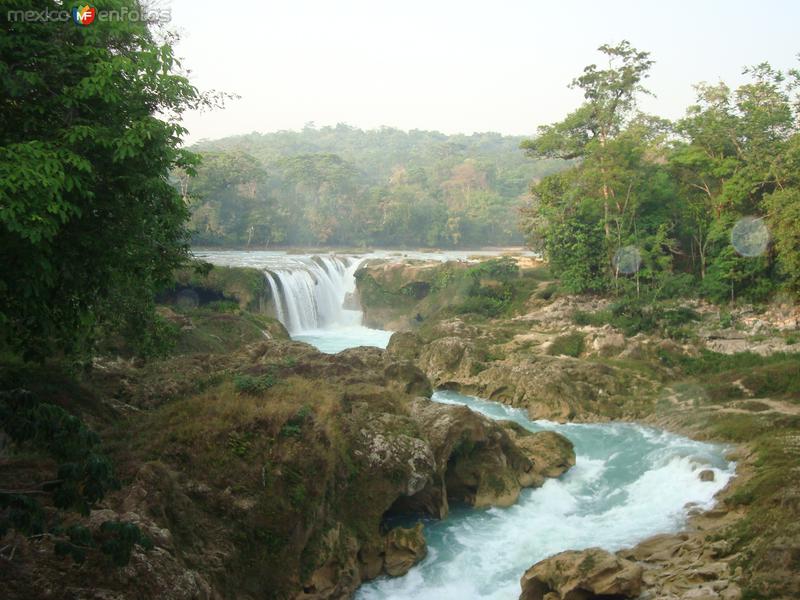 Fotos de Las Nubes, Chiapas: cascada principal las nubes