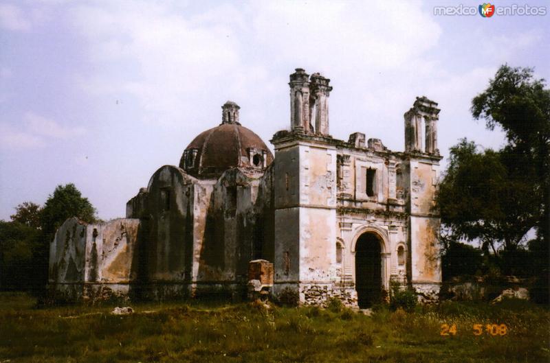 Fotos de Tetlatlahuca, Tlaxcala: Ruinas del templo de la Ex-hacienda en Tetlatlahuca, Tlaxcala