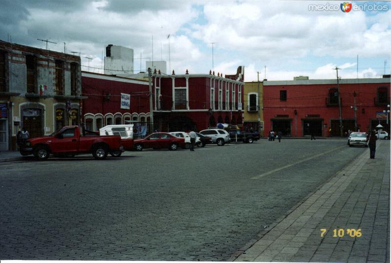 Fotos de Huamantla, Tlaxcala: Portales en la plaza central de Huamantla, Tlaxcala