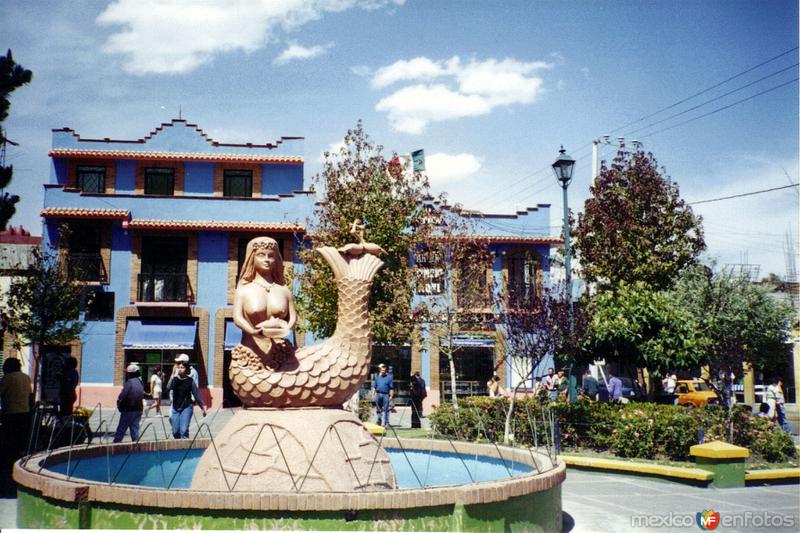 Fotos de Metepec, México: Fuente y plaza central de Metepec, Edo. de México