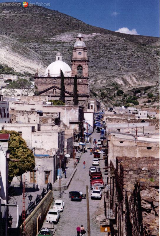 Fotos de Real De Catorce, San Luis Potosí: Calle del centro y parroquia de Real de Catorce, San Luis Potosí