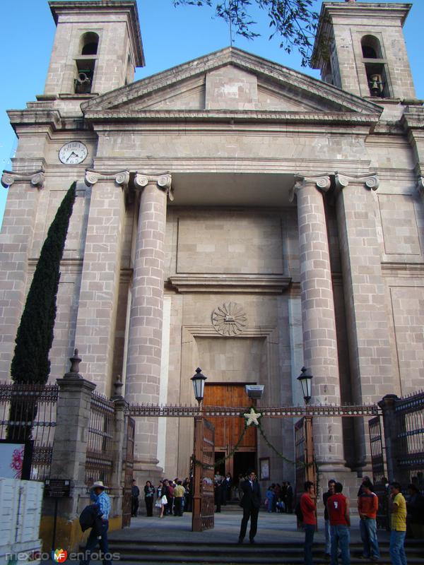 Fotos de Tulancingo, Hidalgo: Fachada de estilo Neoclásico de la Catedral de Tulancingo, Hidalgo