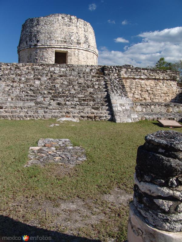 Fotos de Mayapán, Yucatán: Panorámica de la Zona Arqueológica de Mayapán