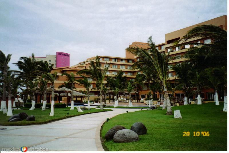 Fotos de Boca Del Río, Veracruz: Jardines del Hotel Fiesta Americana. Boca del Río. 2006