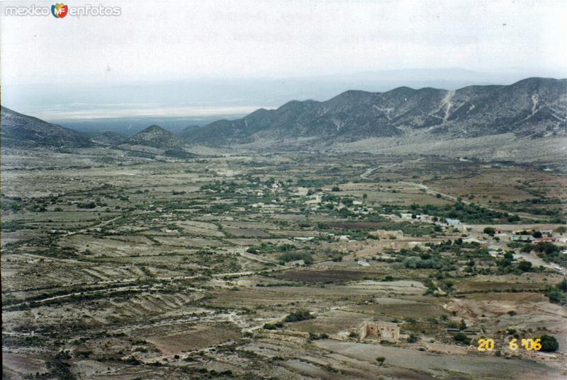 Fotos de Potrero, San Luis Potosí: Panorámica del altiplano potosino y la comunidad de Potrero, San Luis Potosí. 2006