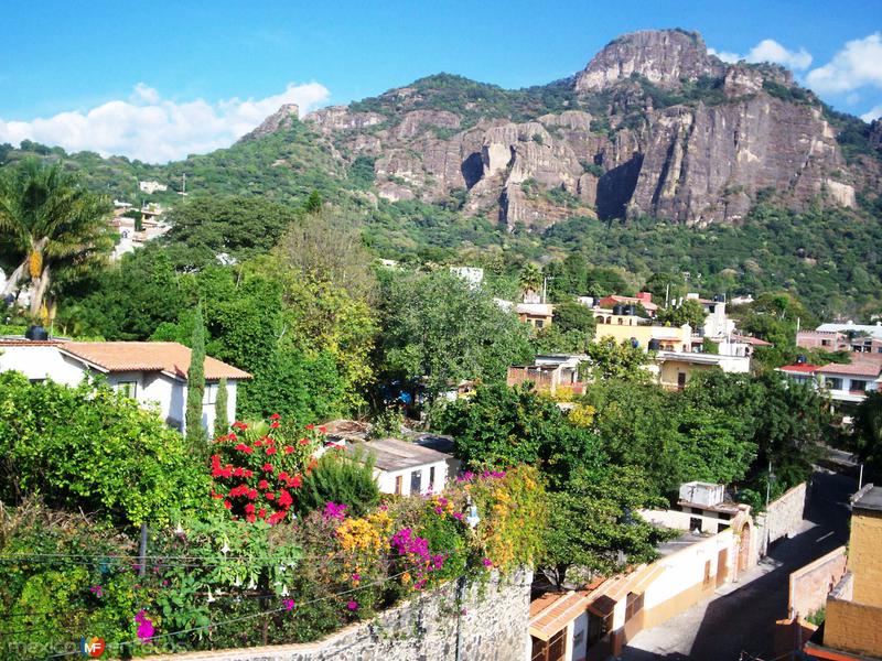 Fotos de Tepoztlán, Morelos: Vista del pueblo mágico