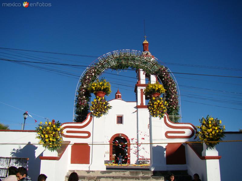 Fotos de San Lucas Tecopilco, Tlaxcala: PARROQUIA DE SAN LUCAS TECOPILCO. OTOÑO DEL 2011