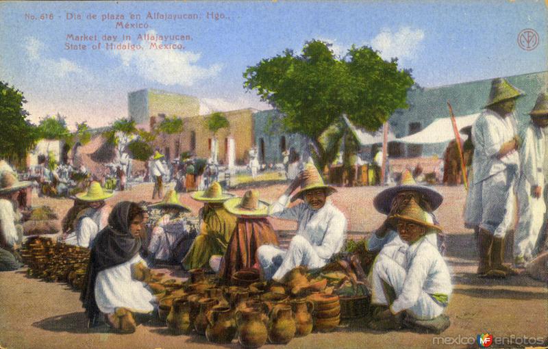 Fotos de Alfacayucan, Hidalgo: Día de plaza en Alfajayucan