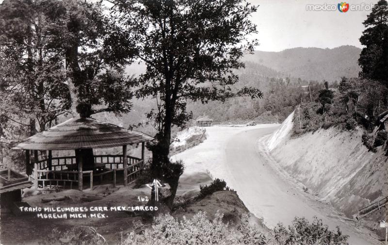 Fotos de Mil Cumbres, Michoacán: Tramo mil cumbres. Carretera México-Laredo