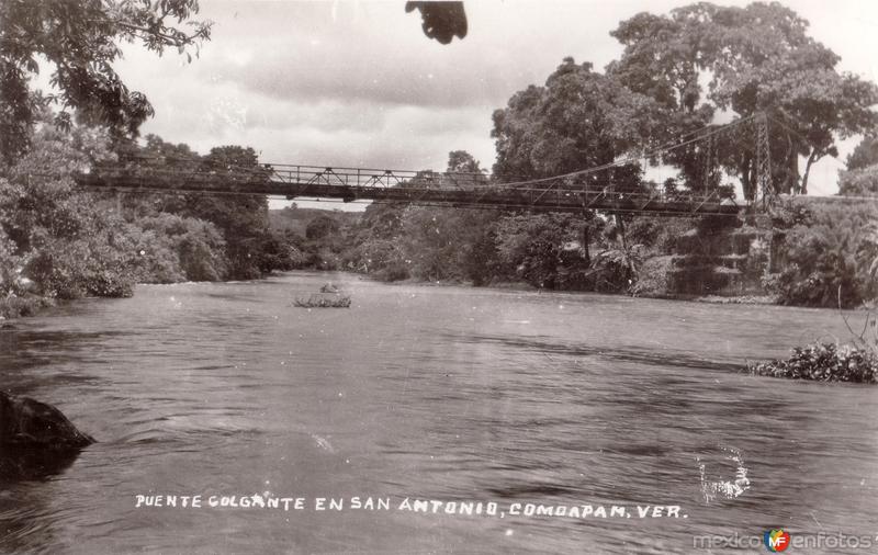 Fotos de Comoapan, Veracruz: Puente Colgante de San Antonio