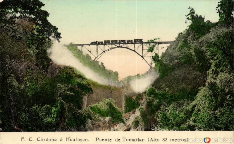 Fotos de Tomatlán, Veracruz: Puente de Tomatlán (83 m de altura)