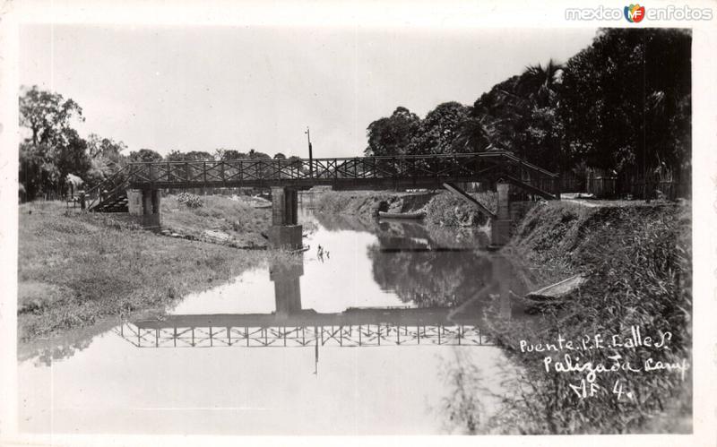 Fotos de Palizada, Campeche: Puente Plutarco Elias Calles