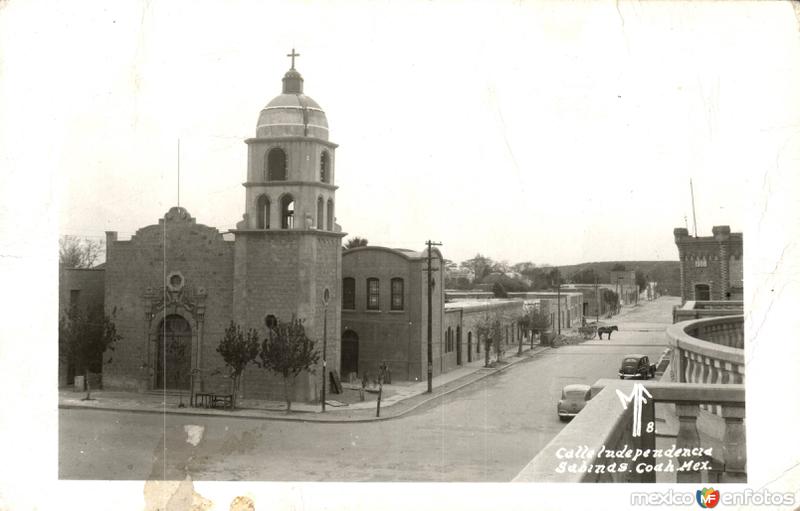 Fotos de Sabinas, Coahuila: Calle Independencia