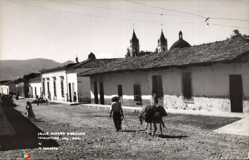 Fotos de Tecolotlán, Jalisco: Calle Álvaro Obregón