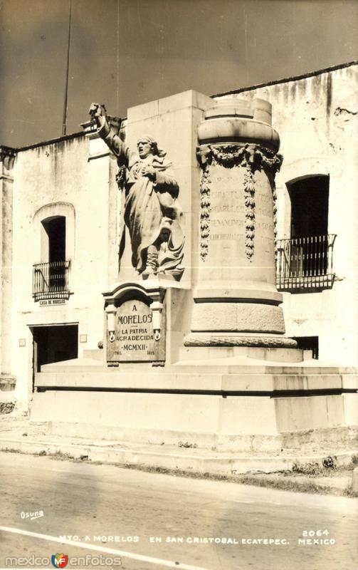 Fotos de Ecatepec, México: Monumento a Morelos. La Patria Agradecida