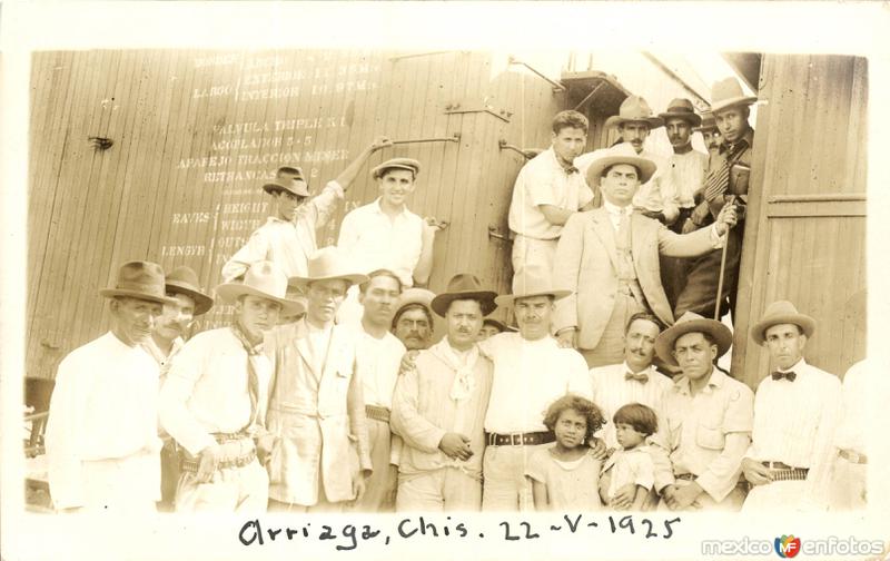 Fotos de Arriaga, Chiapas: De paseo por Arriaga. 22-V-1925