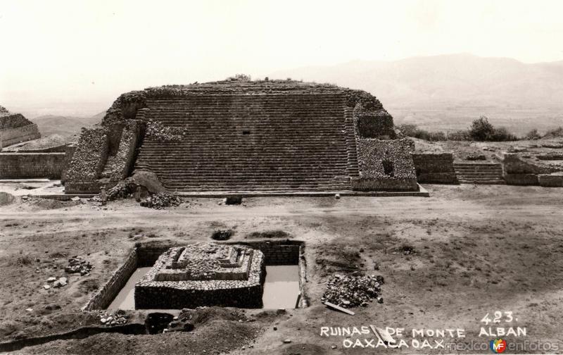 Fotos de Monte Albán, Oaxaca: Ruinas de Monte Albán