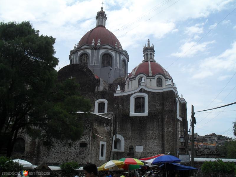 Fotos de Chalma, México: vista de la iglesia