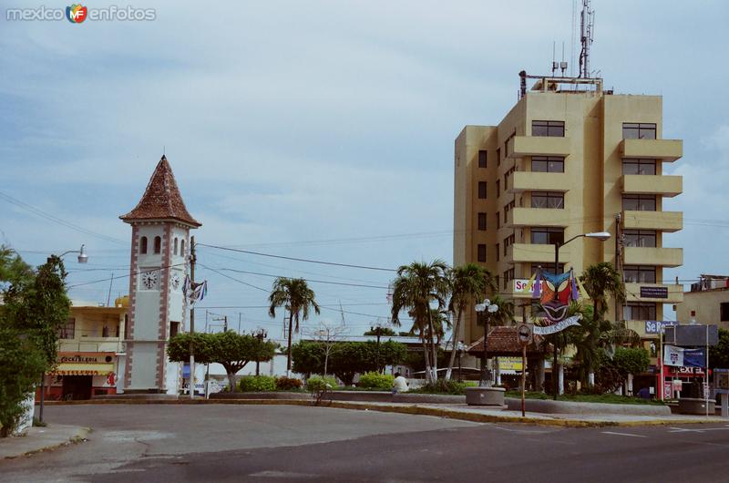 Fotos de San Rafael, Veracruz: LA PLAZA DEL RELOJ