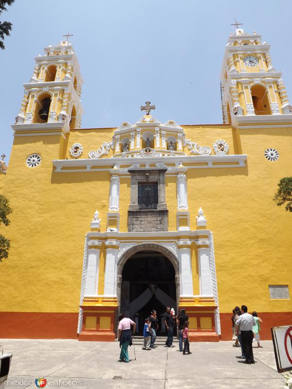 Fotos de Calpulalpan, Tlaxcala: Fachada del Templo de San Antonio de Padua. Junio/2012