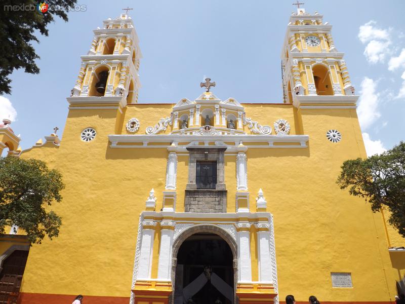 Fotos de Calpulalpan, Tlaxcala: Portada del ex-convento de San Antonio de Padua. Junio/2012