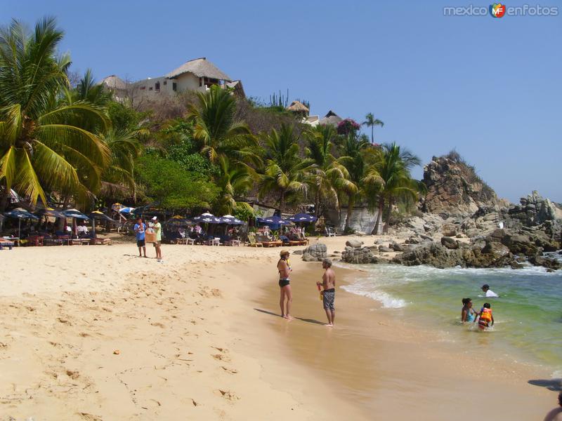 Fotos de Puerto Escondido, Oaxaca: Playa Manzanillo