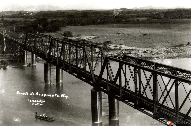 Fotos de Acaponeta, Nayarit: Puente ferroviario en Acaponeta