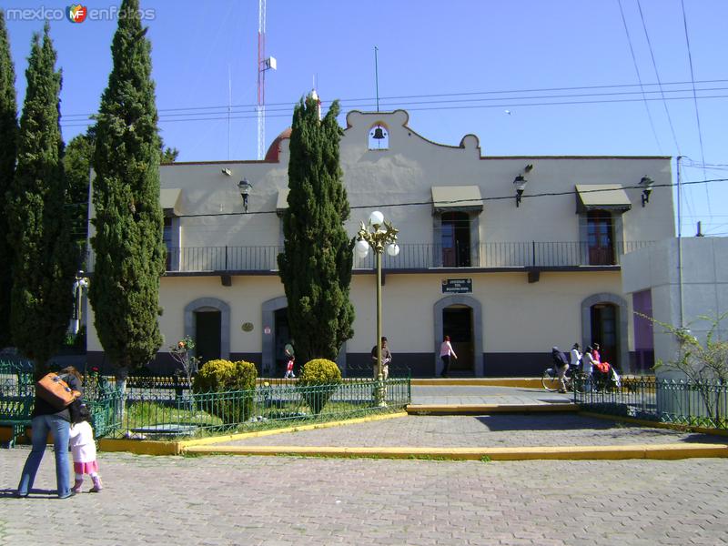 Fotos de Tetla De La Solidaridad, Tlaxcala: Palacio municipal de Tetla de la Solidaridad. Enero/2013