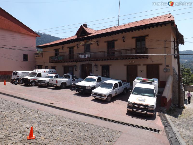 Fotos de El Chico, Hidalgo: Palacio municipal, Mineral del Chico. Mayo/2013