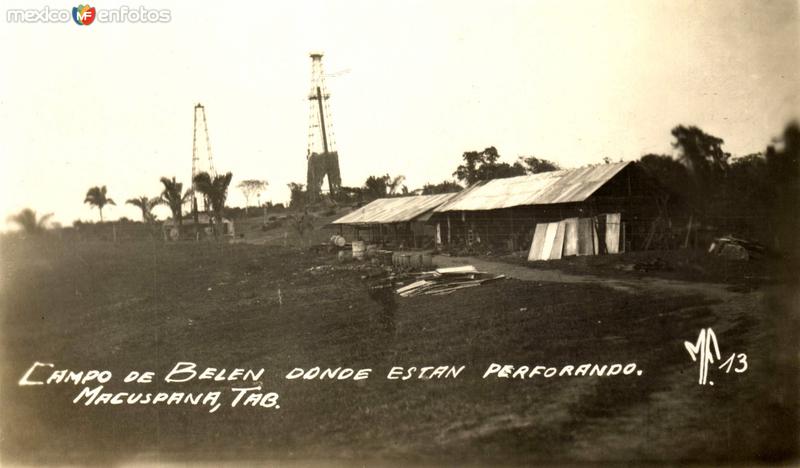 Fotos de Macuspana, Tabasco: Campo petrolero de Belén