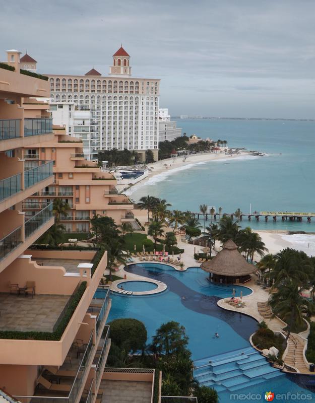 Fotos de Cancún, Quintana Roo: Zona hotelera de Punta Cancún. Noviembre/2013