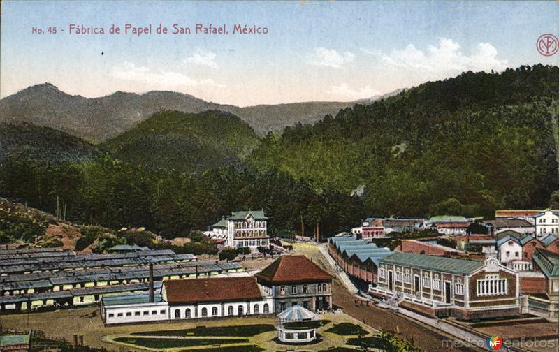 Fotos de San Rafael, México: Fábrica de Papel de San Rafael