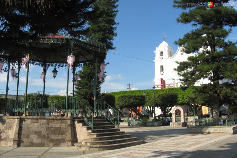 Fotos de Tecalitlán, Jalisco: Plaza y Parroquia