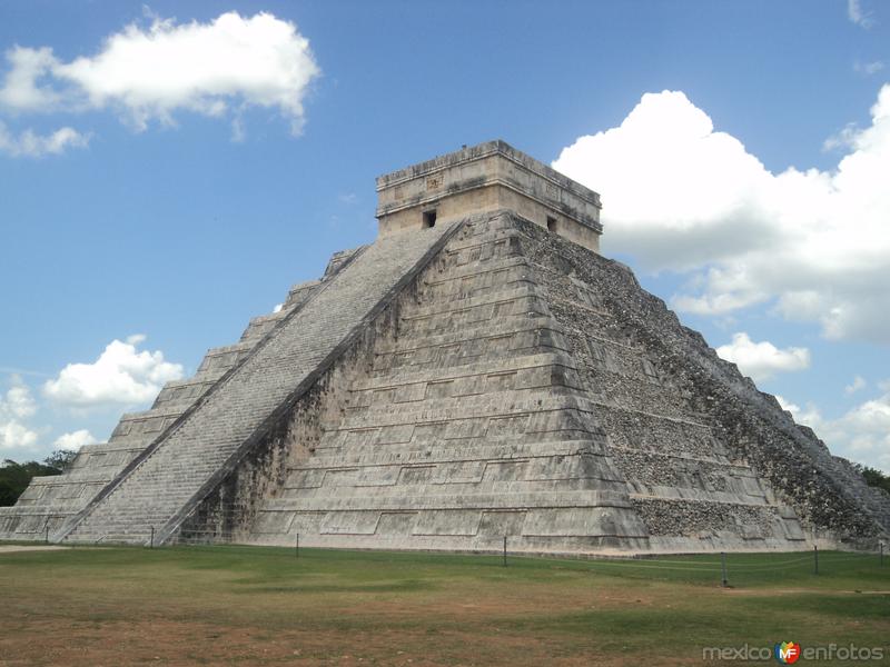 Fotos de Chichén Itzá, Yucatán: piramide