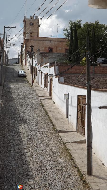 Fotos de Mineral De Pozos, Guanajuato: Calles del Pueblo Mágico de Pozos. Abril/2014