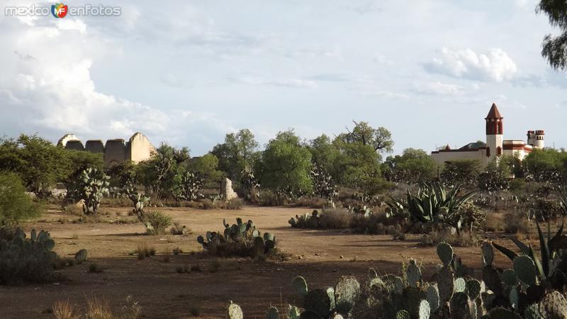 Fotos de Mineral De Pozos, Guanajuato: Mina de Santa Brígida en los alrededores de Pozos. Abril/2014