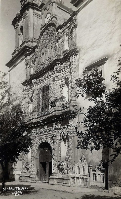 Fotos de Santa Anita, Jalisco: La iglesia 1945