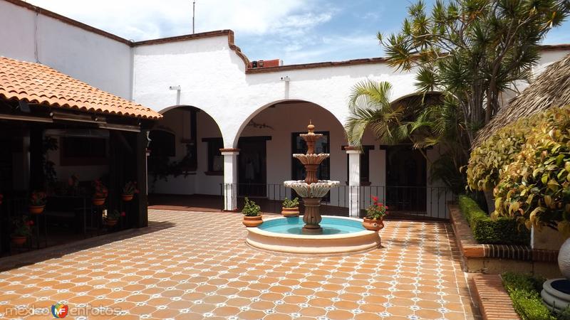 Fotos de Taxco, Guerrero: Fuente en el hotel Montetaxco. Julio/2014