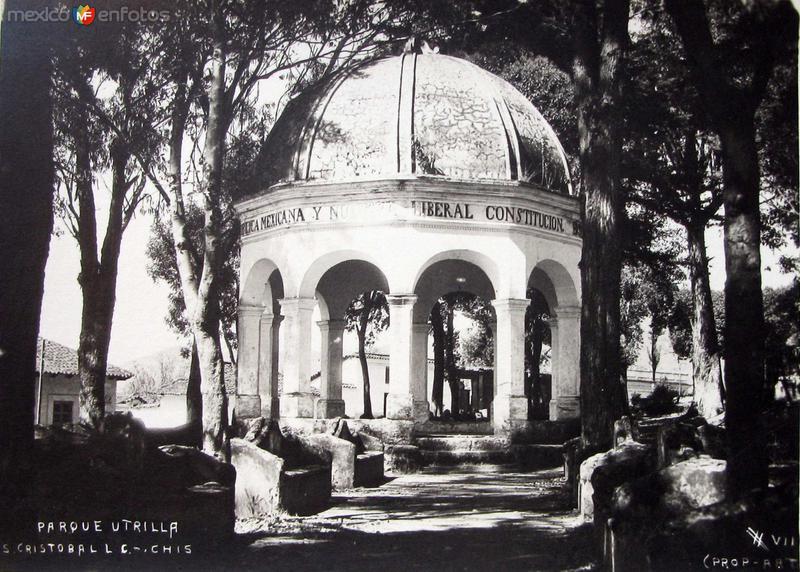 Fotos de San Cristóbal De Las Casas, Chiapas: Parque Utrilla