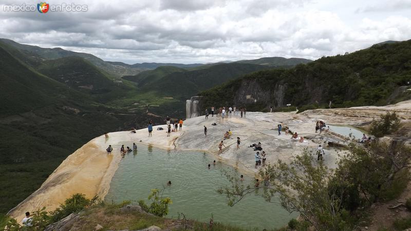 Fotos de San Lorenzo Albarradas, Oaxaca: Cascadas de Hierve el Agua. Julio/2014