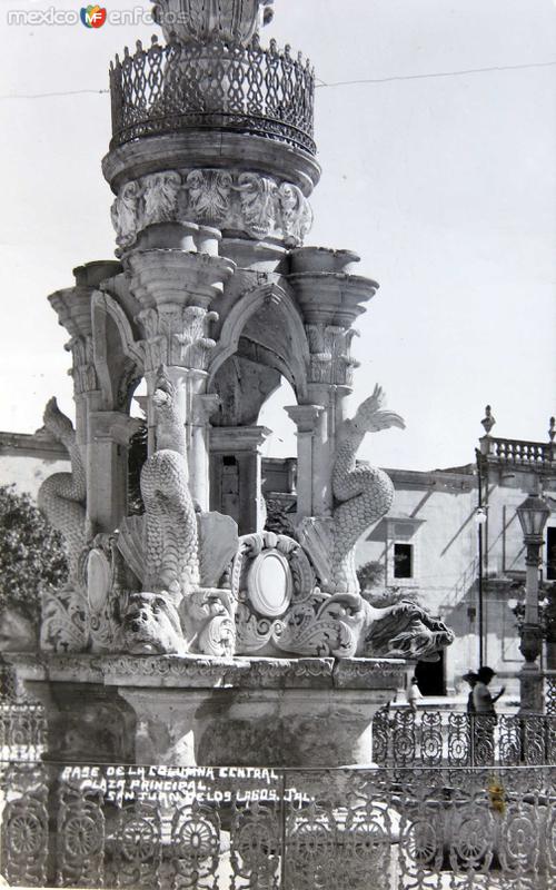 Fotos de San Juan De Los Lagos, Jalisco: LA COLUMNA CENTRAL PANORAMA