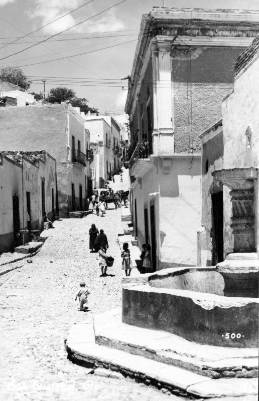 Fotos de San Cristóbal, Guanajuato: Calle en San Cristóbal