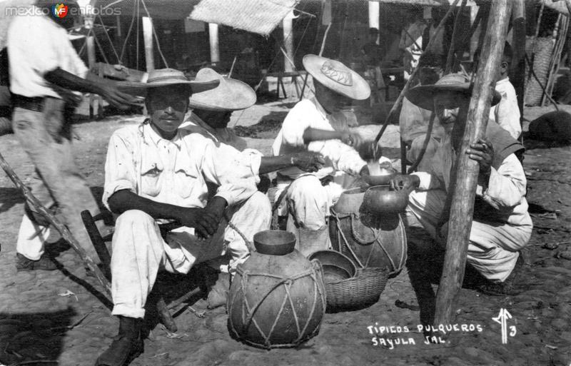 Fotos de Sayula, Jalisco: Vendedores de Pulque