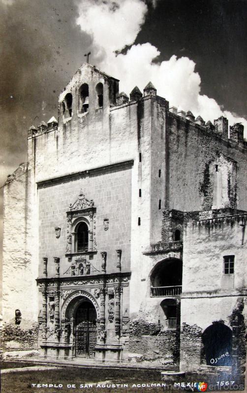 Fotos de Acolman, México: Fachada del Ex convento de San Agustin