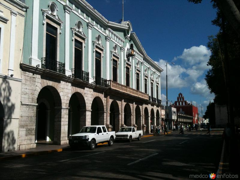 Fotos de Mérida, Yucatán: Palacio de Gobierno de Yucatán. Diciembre/2014