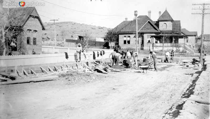 Fotos de Colonia Juárez, Chihuahua: Casas construidas por los mormones (Bain News Service, c. 1915)