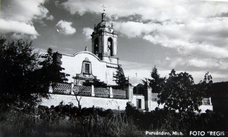 Fotos de Puruandiro, Michoacán: PANORAMA E IGLESIA