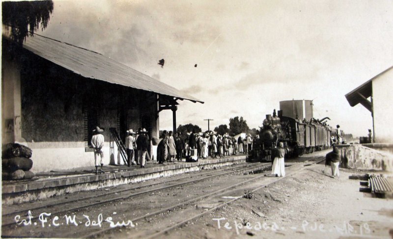 Fotos de Tepeaca, Puebla: PANORAMA Y ESTACION DEL TREN