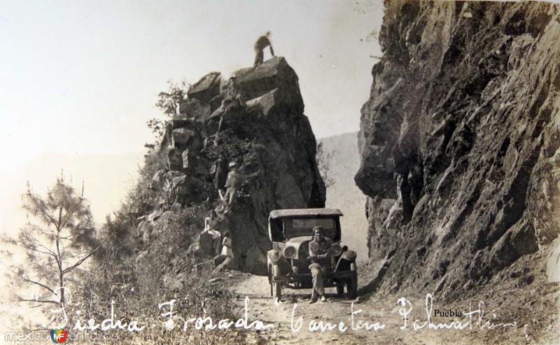 Fotos de Palmatlán, Puebla: LA CARRETERA